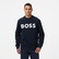 Boss Erkek Koyu Mavi Sweatshirt