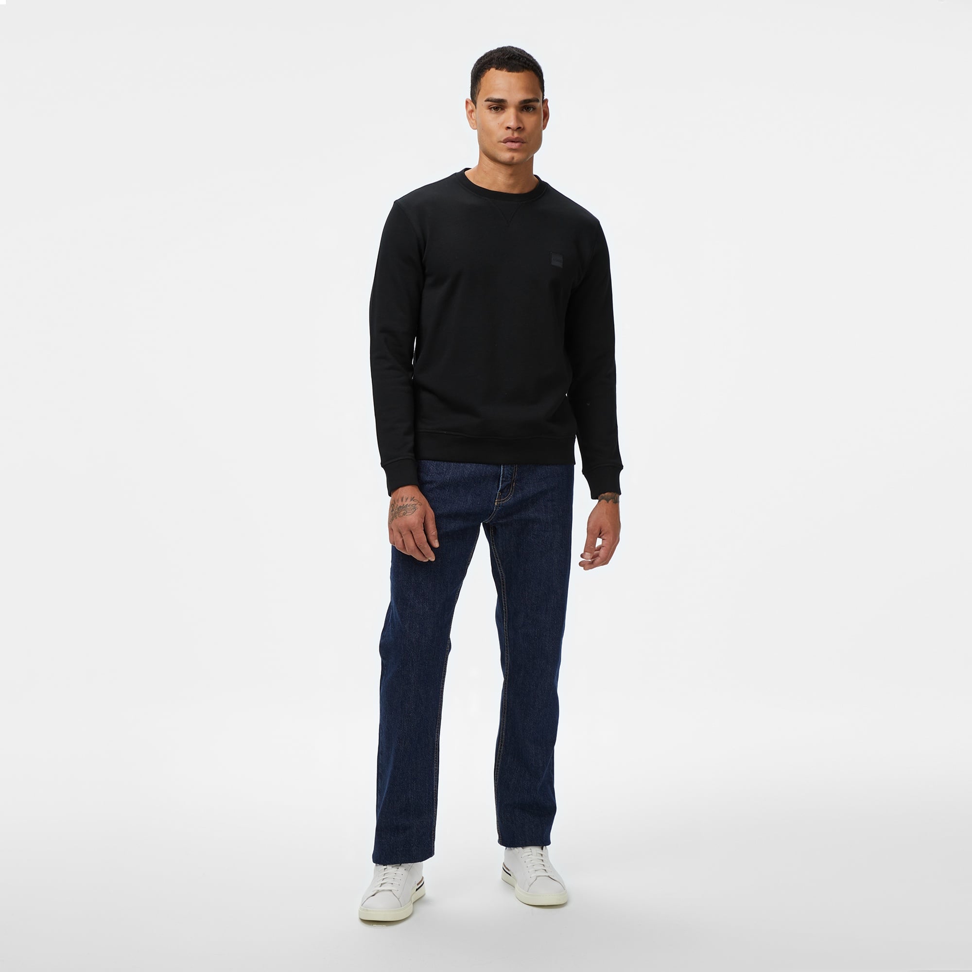 Boss Westart Erkek Siyah Sweatshirt