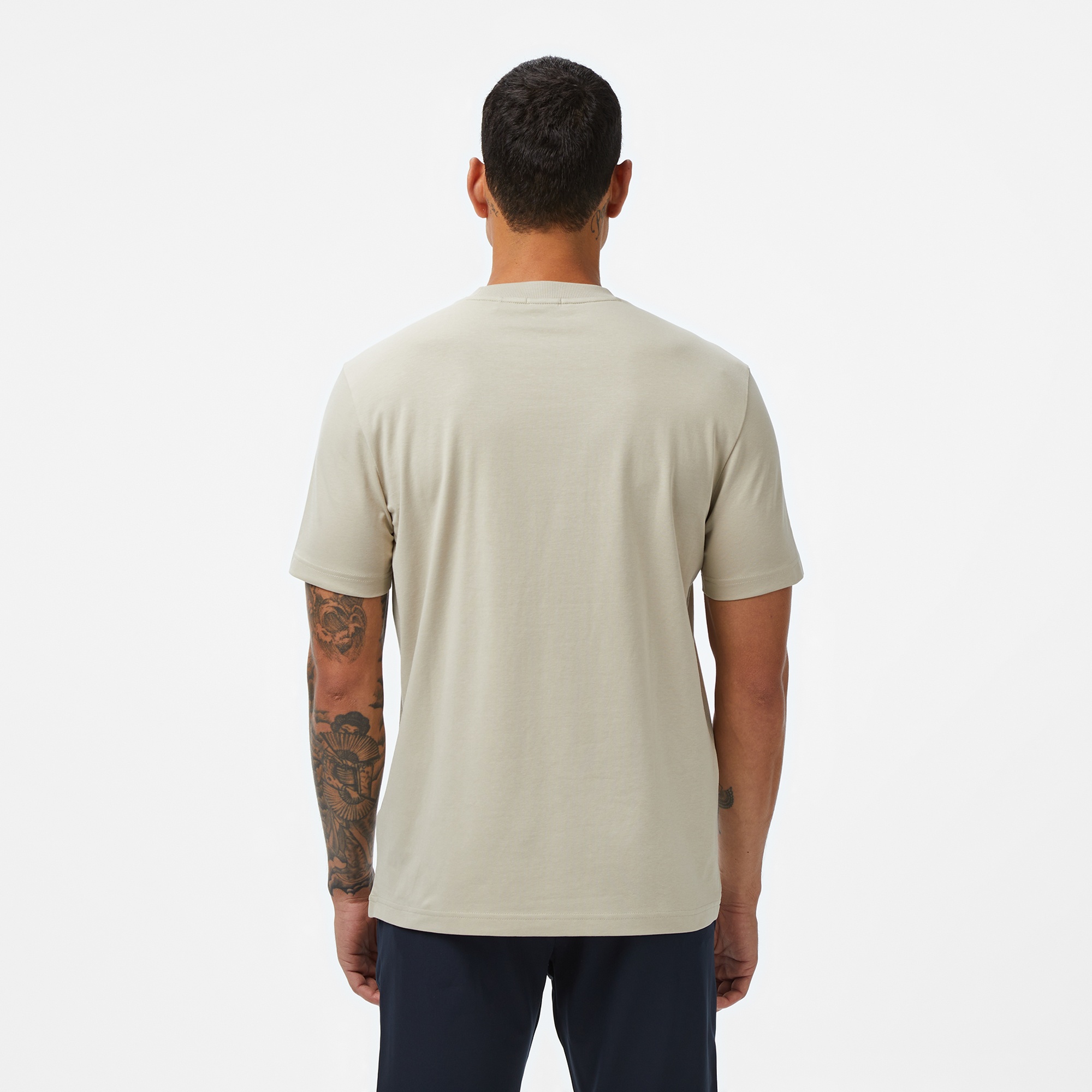 Boss Erkek Açık Bej T-Shirt