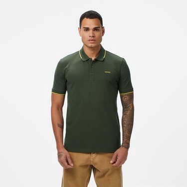  Hugo Dinoso 222 Erkek Koyu Yeşil Polo