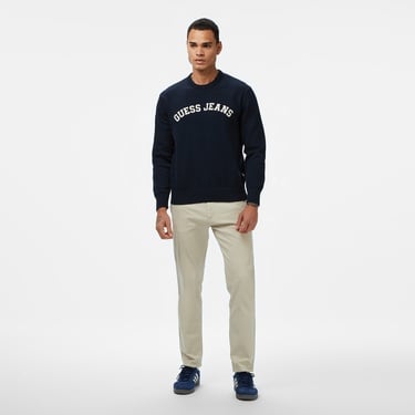  Guess Jeans Erkek Lacivert Triko