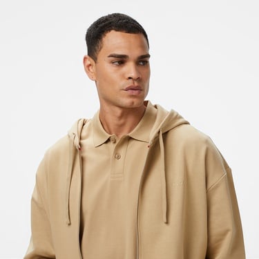  Hugo Dapozip Erkek Bej Sweatshirt