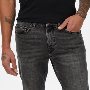 Boss Delaware Erkek Siyah Jean