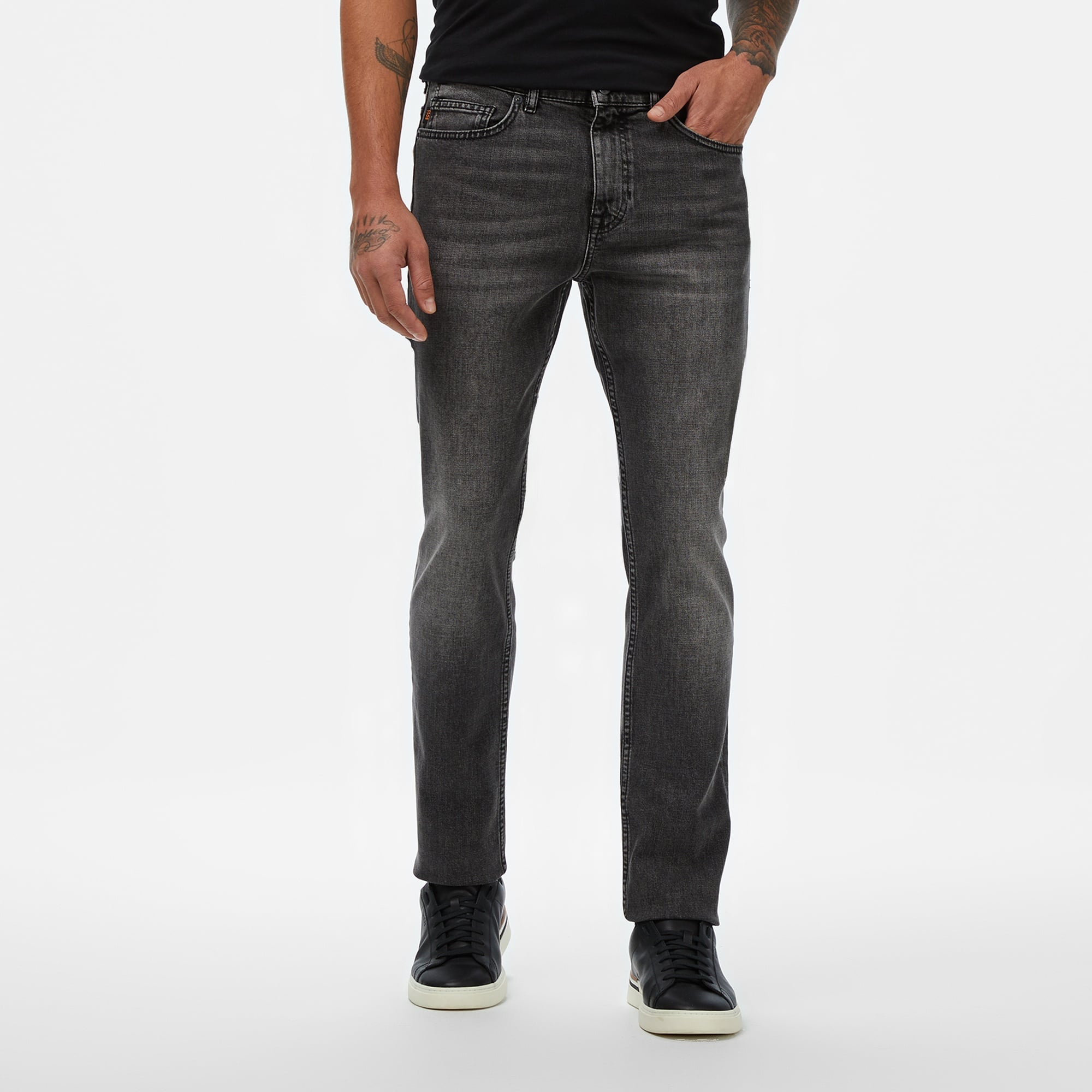 Boss Delaware Erkek Siyah Jean