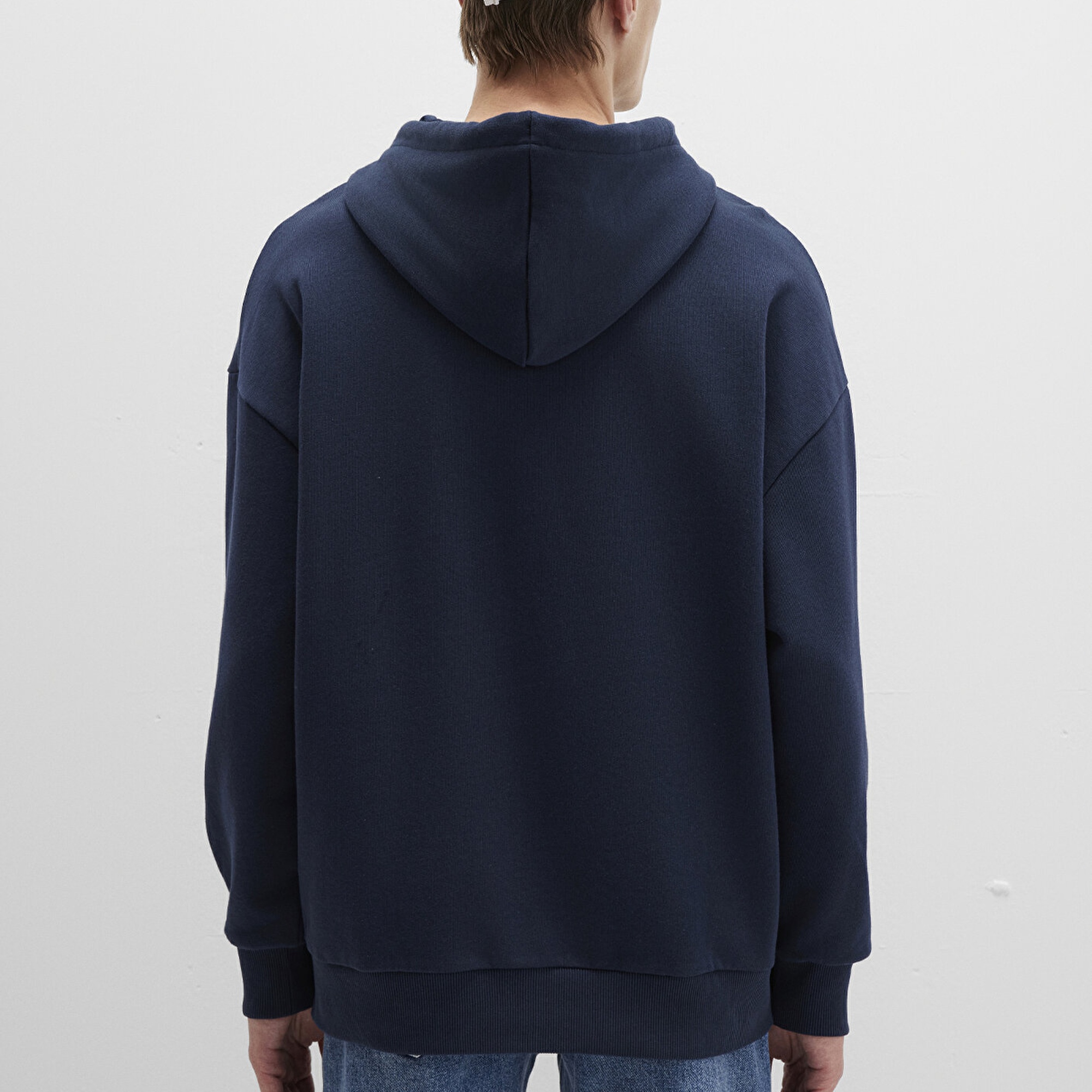 Mavi Mavi Baskılı Lacivert Sweatshirt 0S10301-70490