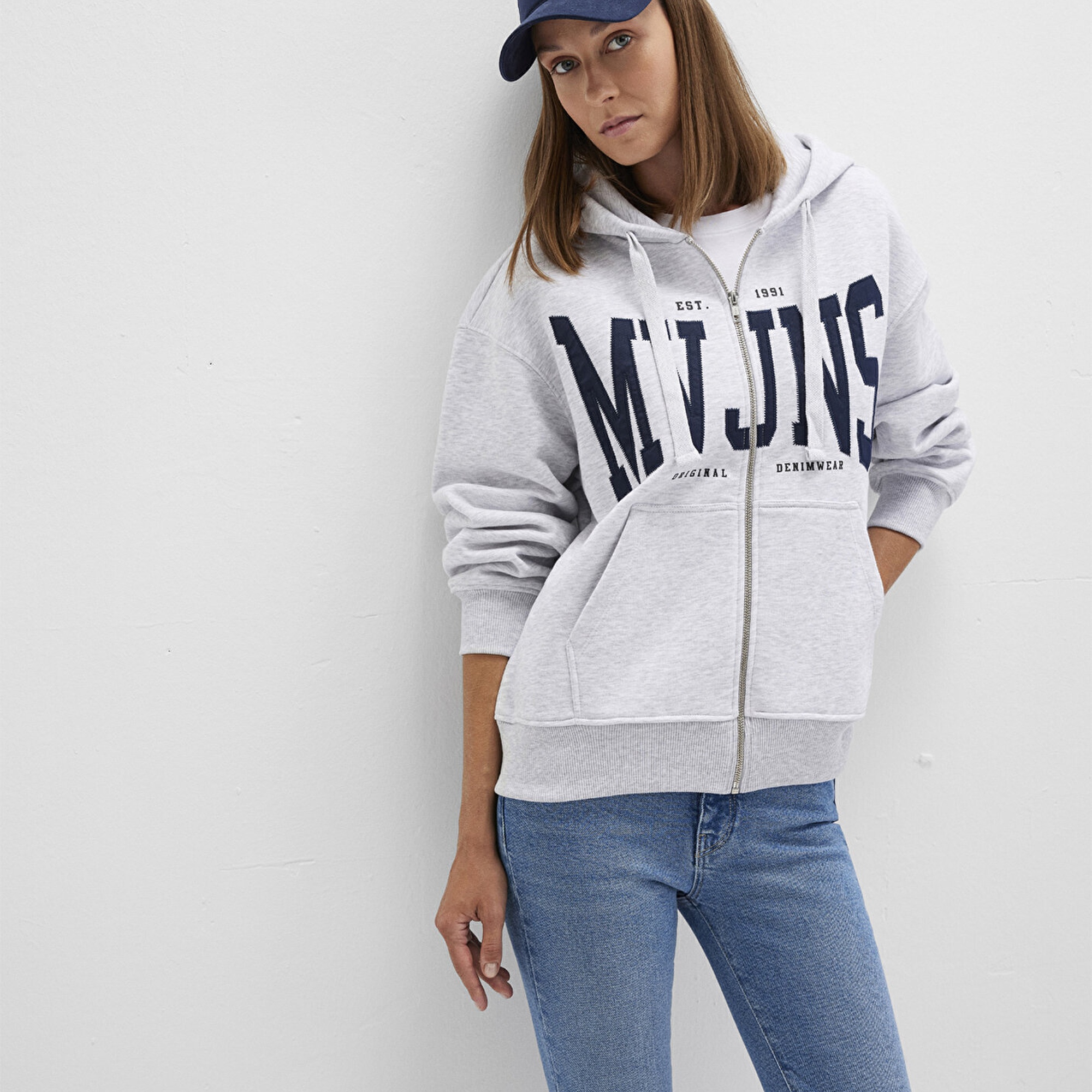 Mavi Gri Sweatshirt 1S10421-80196