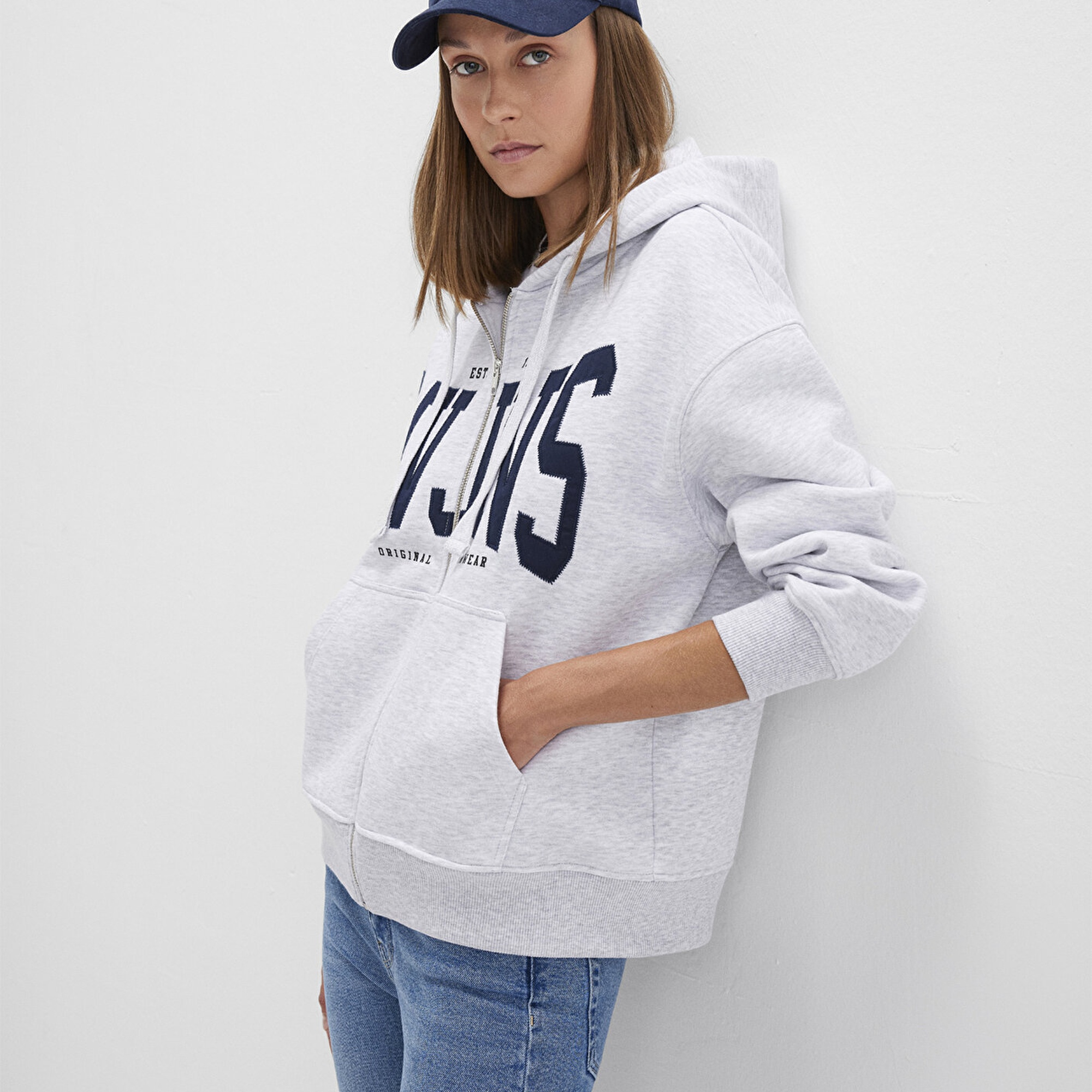 Mavi Gri Sweatshirt 1S10421-80196