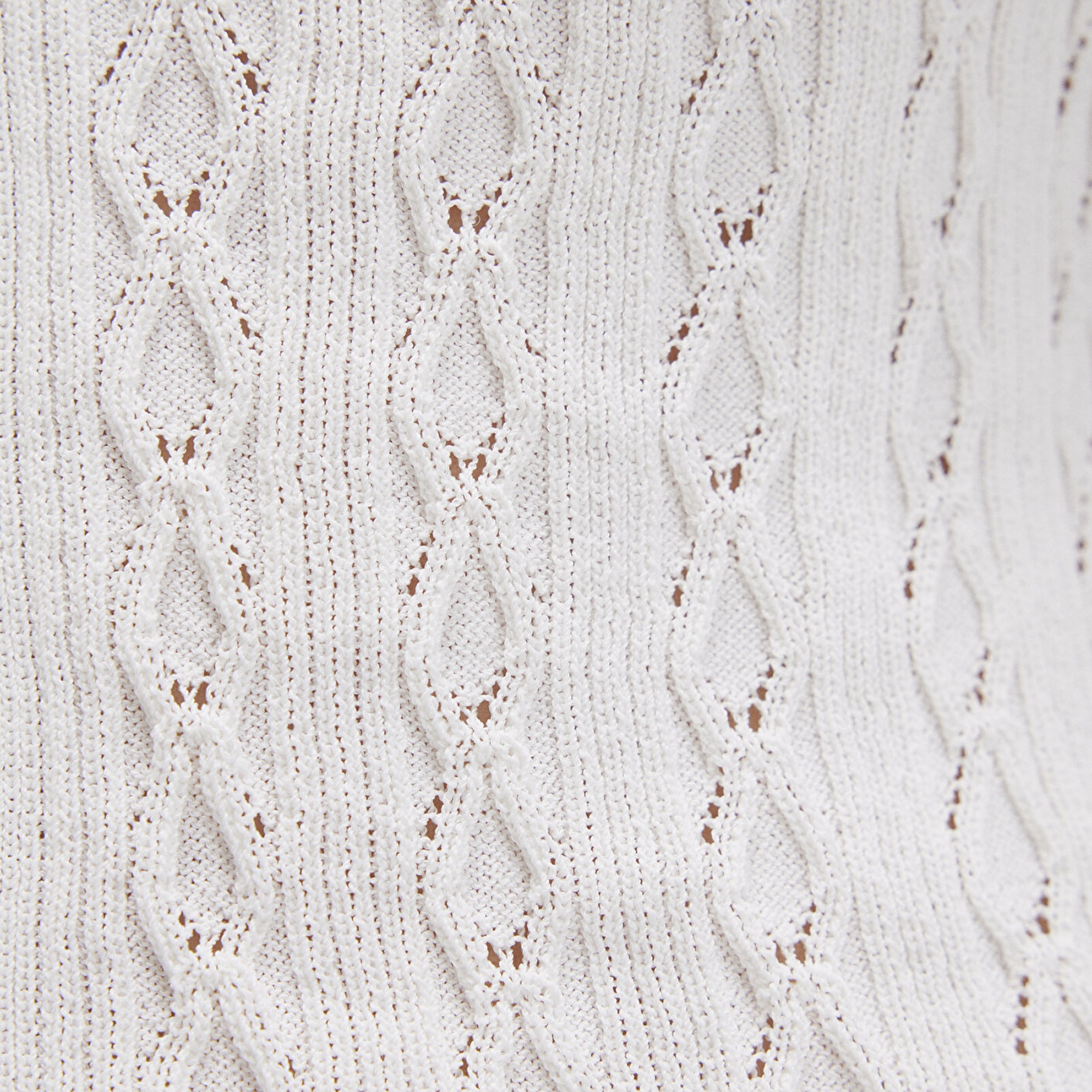 Mavi Ekru Hırka Crop / Kısa Kesim 1710779-70057