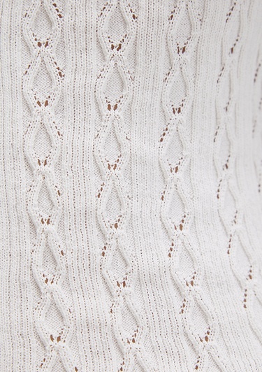  Mavi Ekru Hırka Crop / Kısa Kesim 1710779-70057