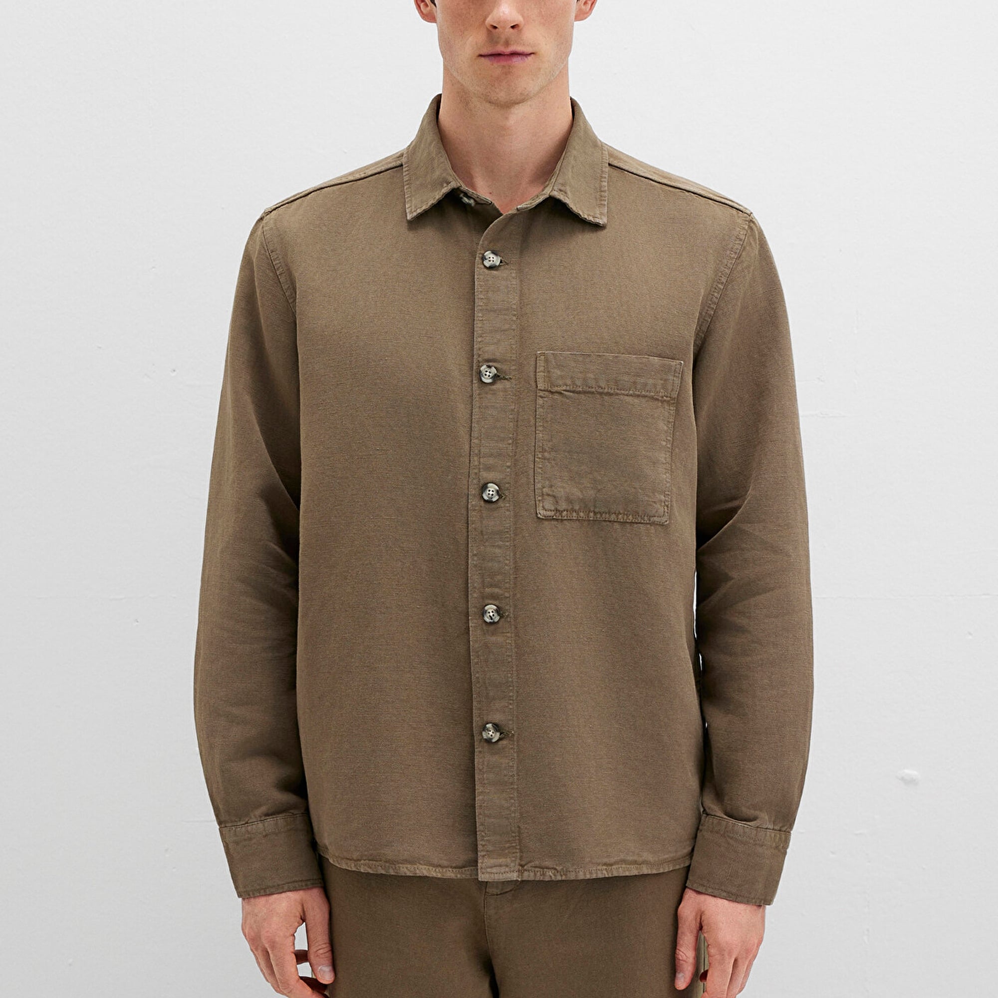 Mavi Haki Gömlek Regular Fit / Normal Kesim 0211683-71816