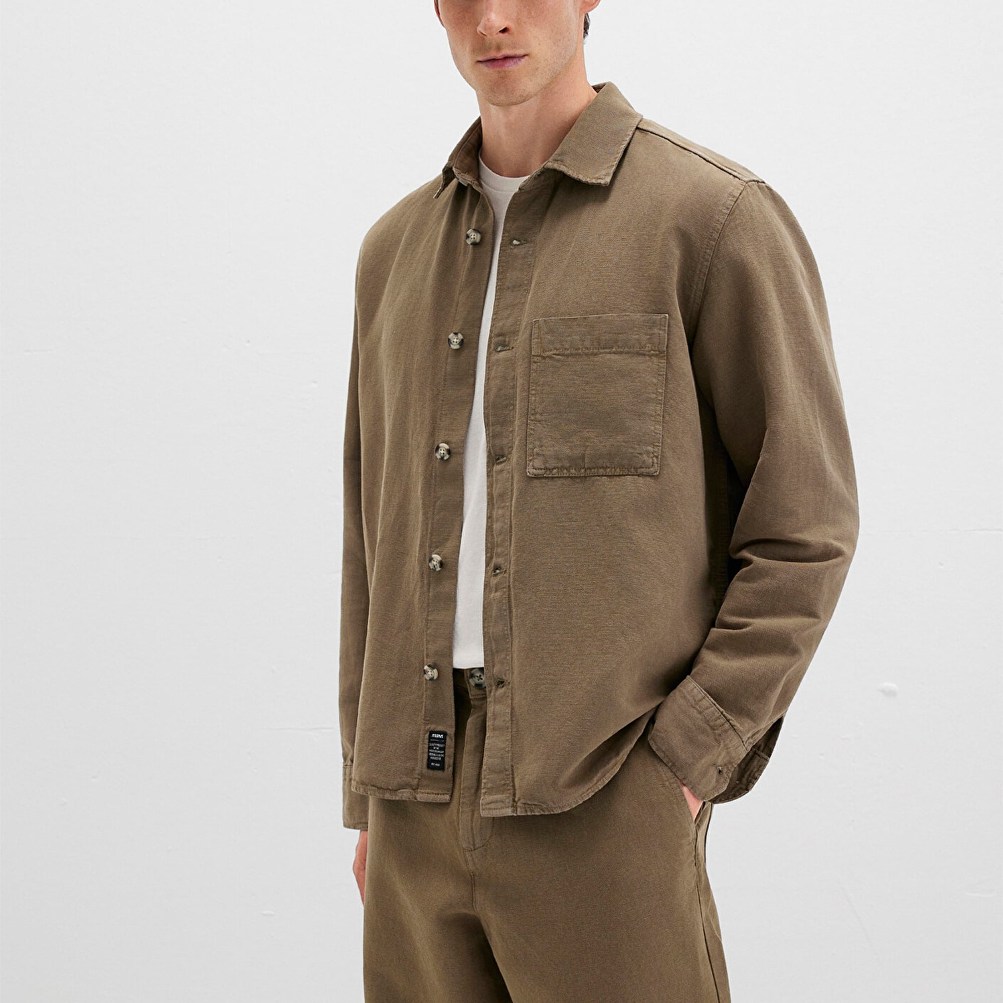 Mavi Haki Gömlek Regular Fit / Normal Kesim 0211683-71816