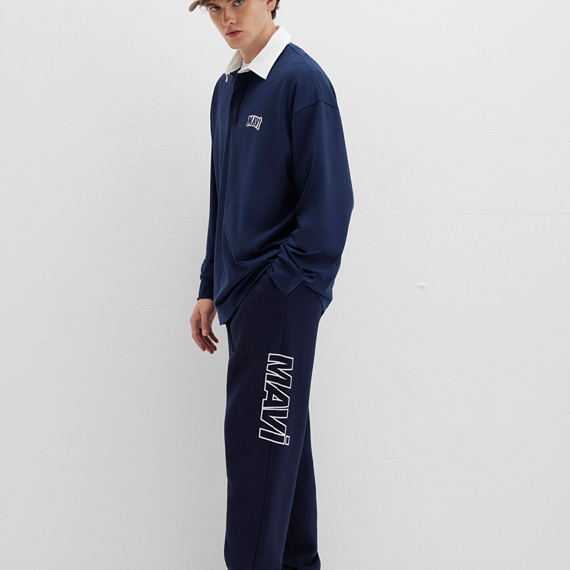 Mavi Mavi Logo Baskılı Lacivert Eşofman Altı 0010208-70497