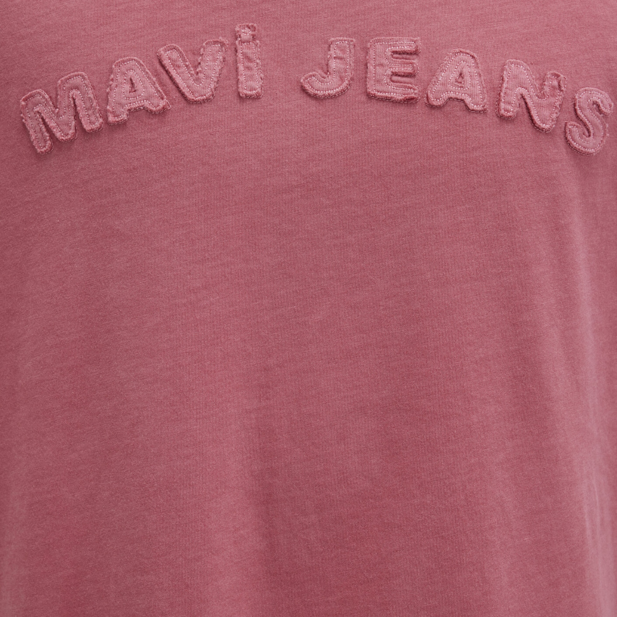 Mavi Mavi Jeans Baskılı Pembe Tişört Loose Fit / Bol Rahat Kesim 0612953-71079