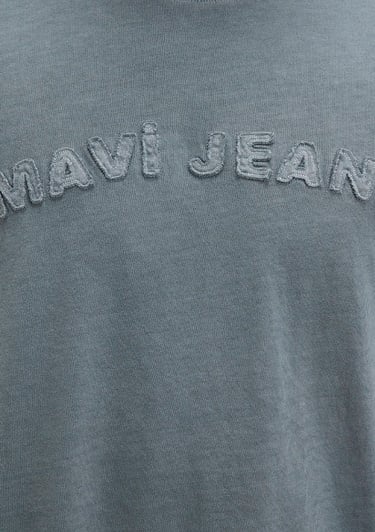  Mavi Mavi Jeans Baskılı Yeşil Tişört Loose Fit / Bol Rahat Kesim 0612953-90960