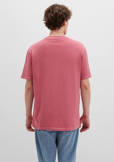  Mavi Mavi Jeans Baskılı Pembe Tişört Loose Fit / Bol Rahat Kesim 0612953-71079