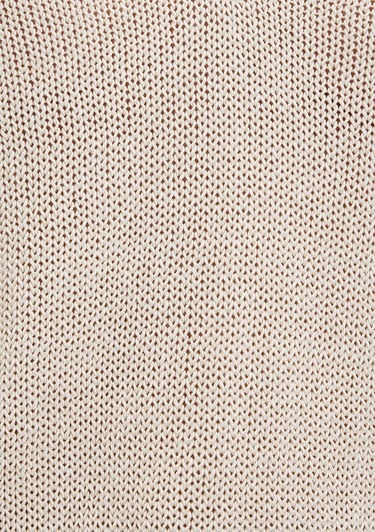  Mavi Ekru Kazak Loose Fit / Bol Rahat Kesim 1710696-70068