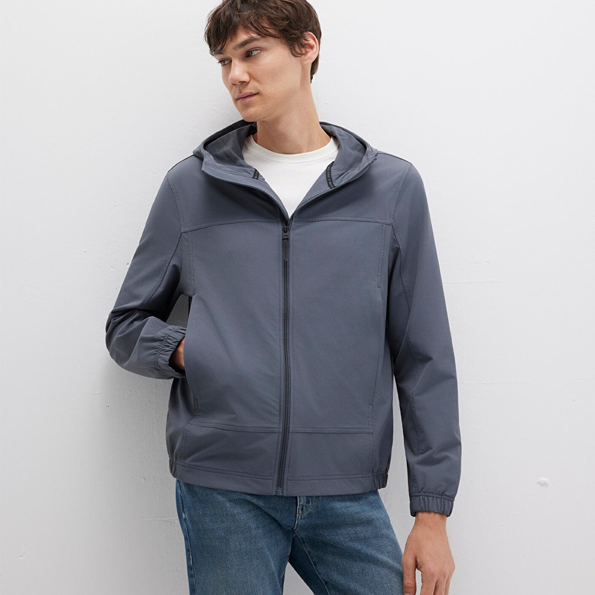 Mavi Kapüşonlu Lacivert Ceket Regular Fit / Normal Kesim 0110643-80776