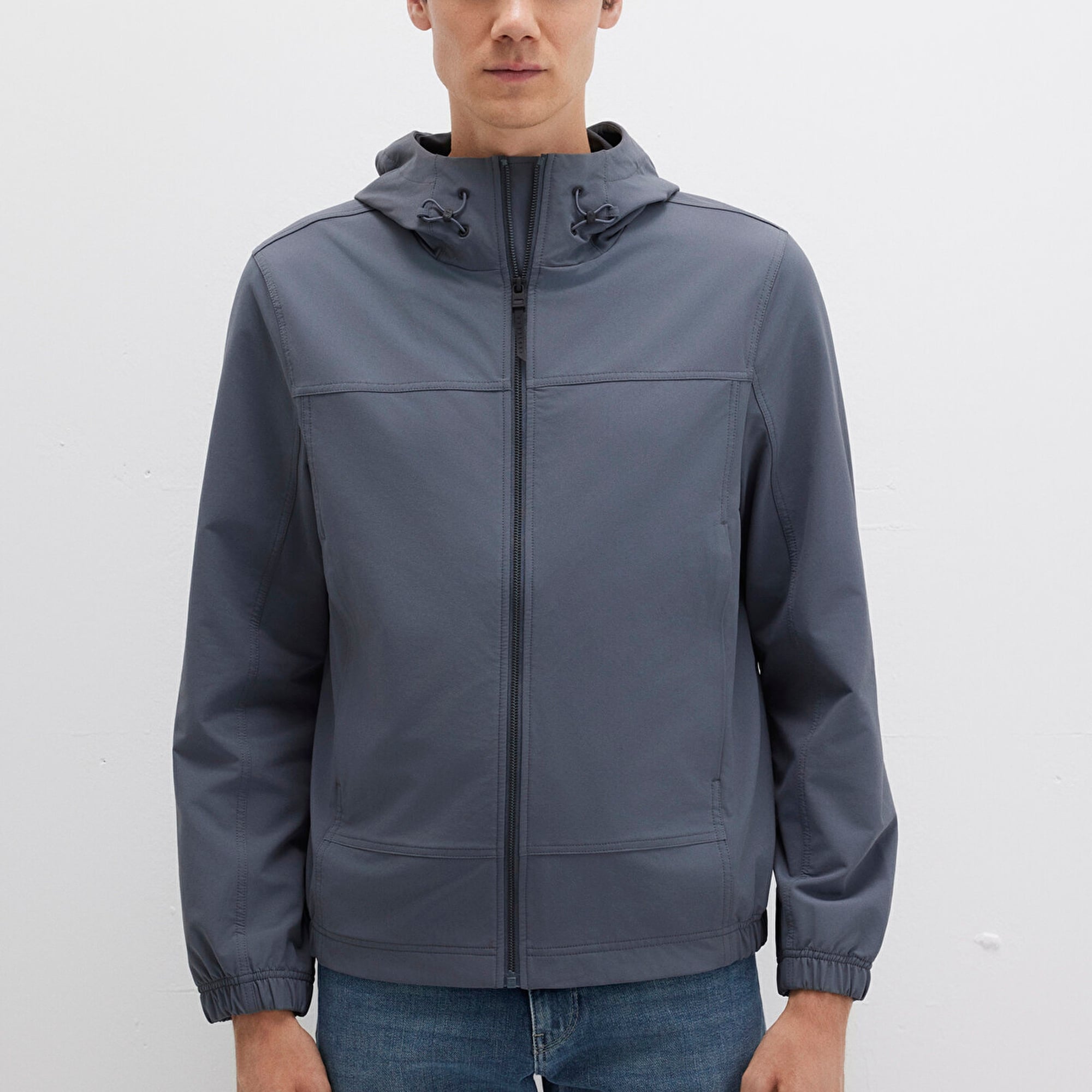 Mavi Kapüşonlu Lacivert Ceket Regular Fit / Normal Kesim 0110643-80776