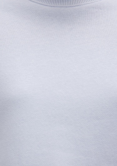  Mavi Bisiklet Yaka Mavi Sweatshirt 1S10387-89201