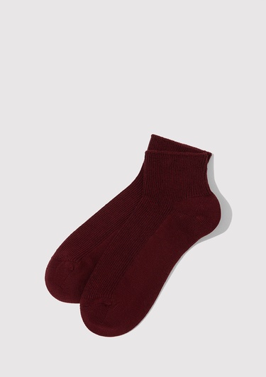  Mavi Bordo Patik Çorap 1913551-27129