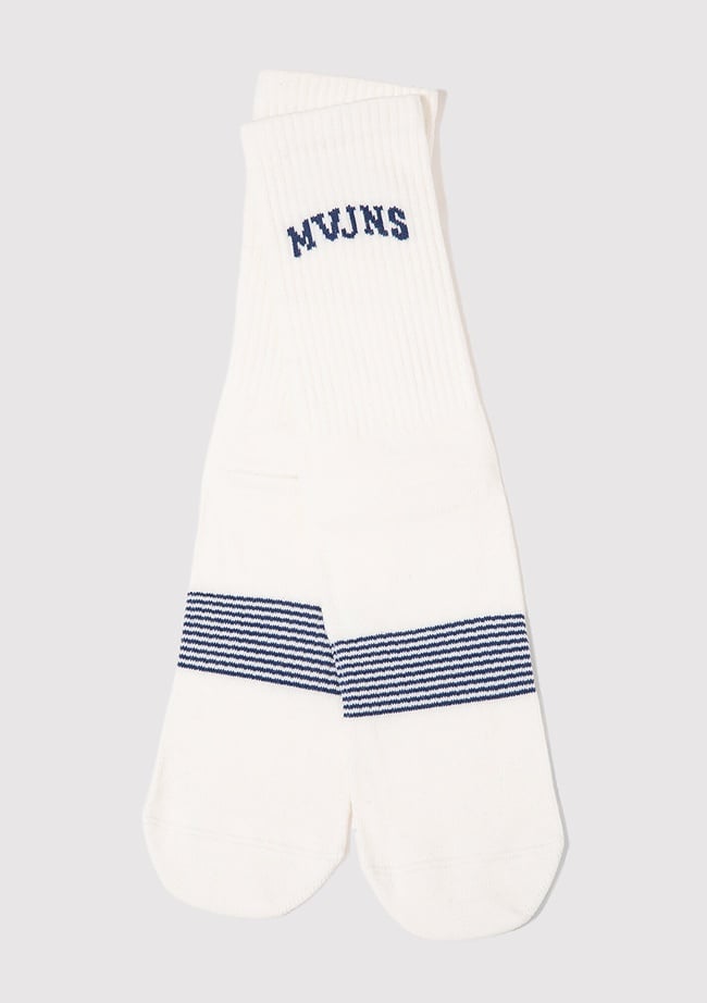  Mavi Beyaz Soket Çorap 0911970-620