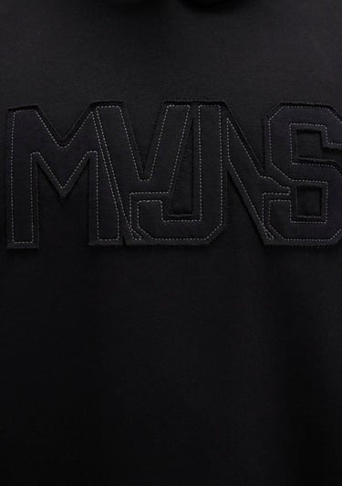  Mavi MVJNS Baskılı Kapüşonlu Siyah Sweatshirt 0S10346-900