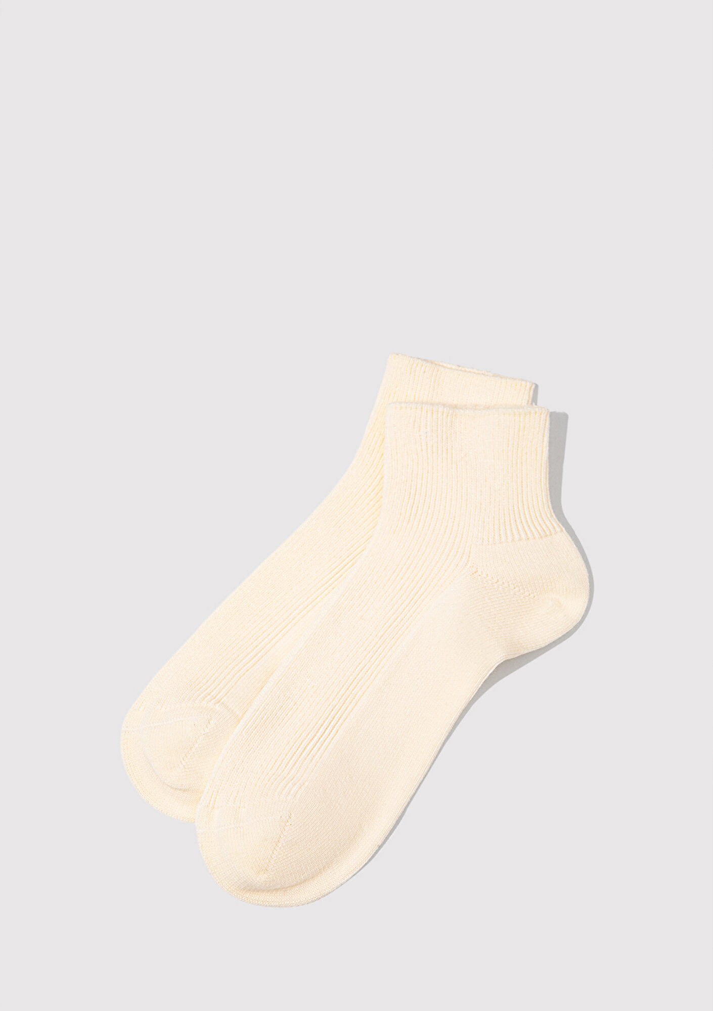  Mavi Bej Patik Çorap 1913551-31303