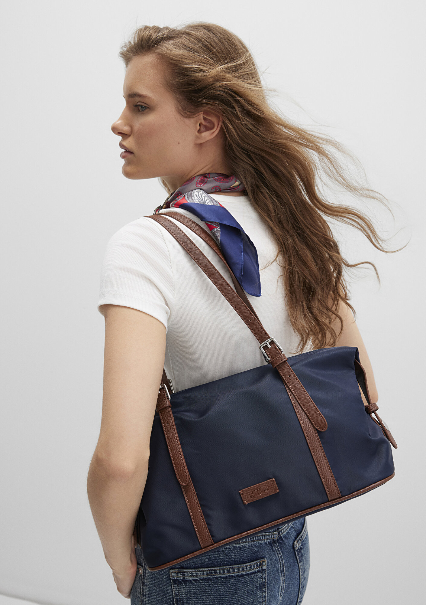  Mavi Lacivert Omuz Çantası 1913479-30717