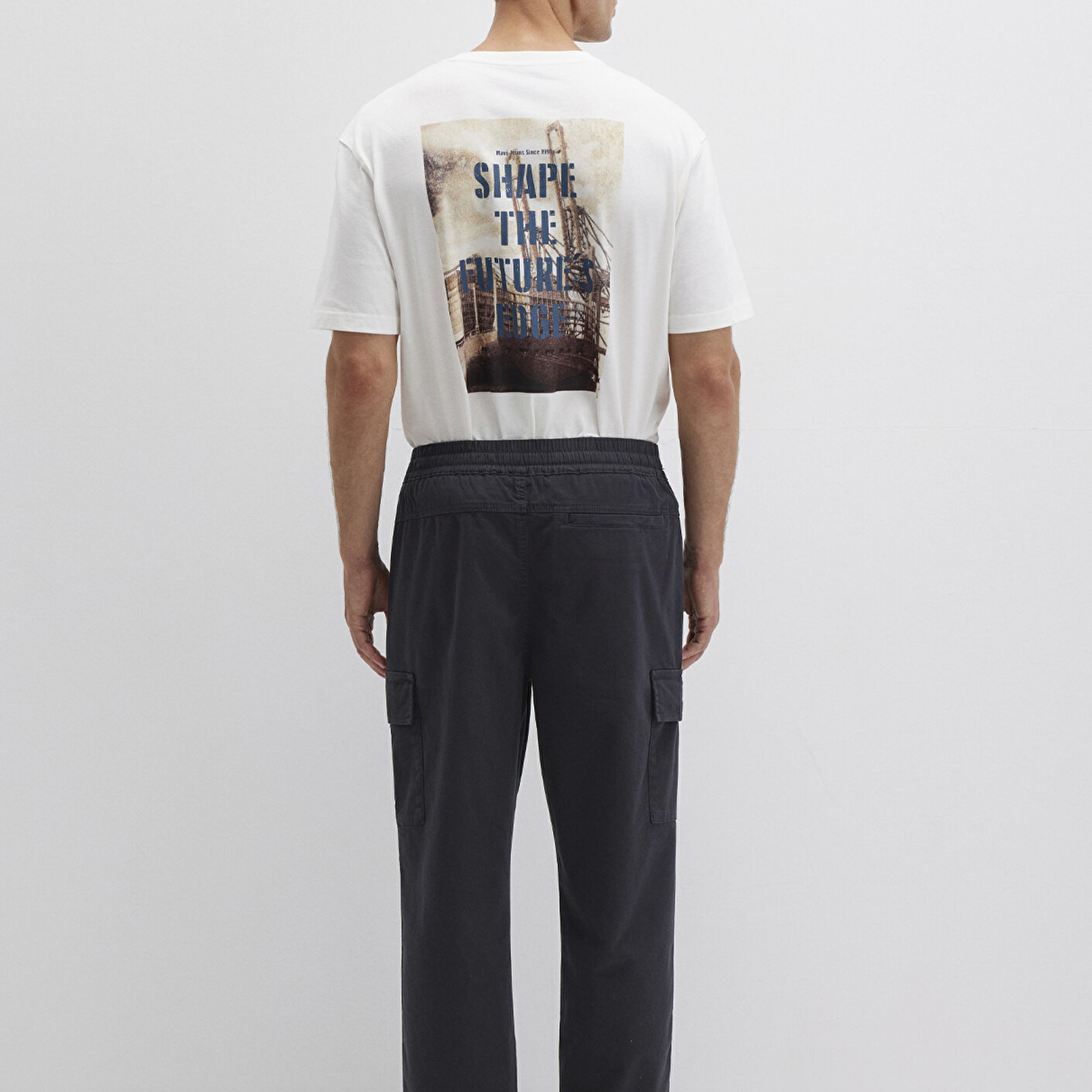 Mavi Siyah Kargo Pantolon 0010552-71379