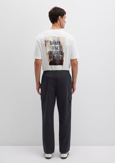  Mavi Siyah Kargo Pantolon 0010552-71379