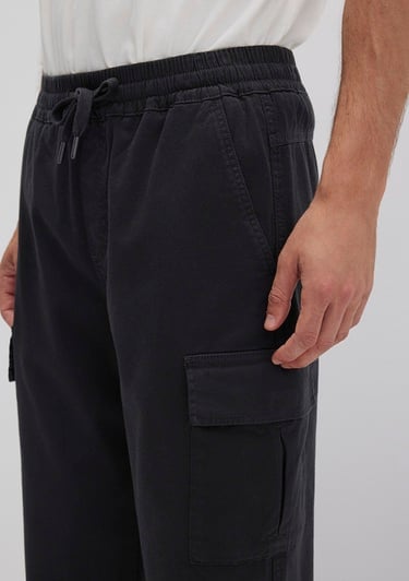  Mavi Siyah Kargo Pantolon 0010552-71379