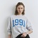 Mavi 1991 Baskılı Gri Sweatshirt 1S10361-87033
