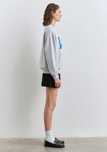  Mavi 1991 Baskılı Gri Sweatshirt 1S10361-87033