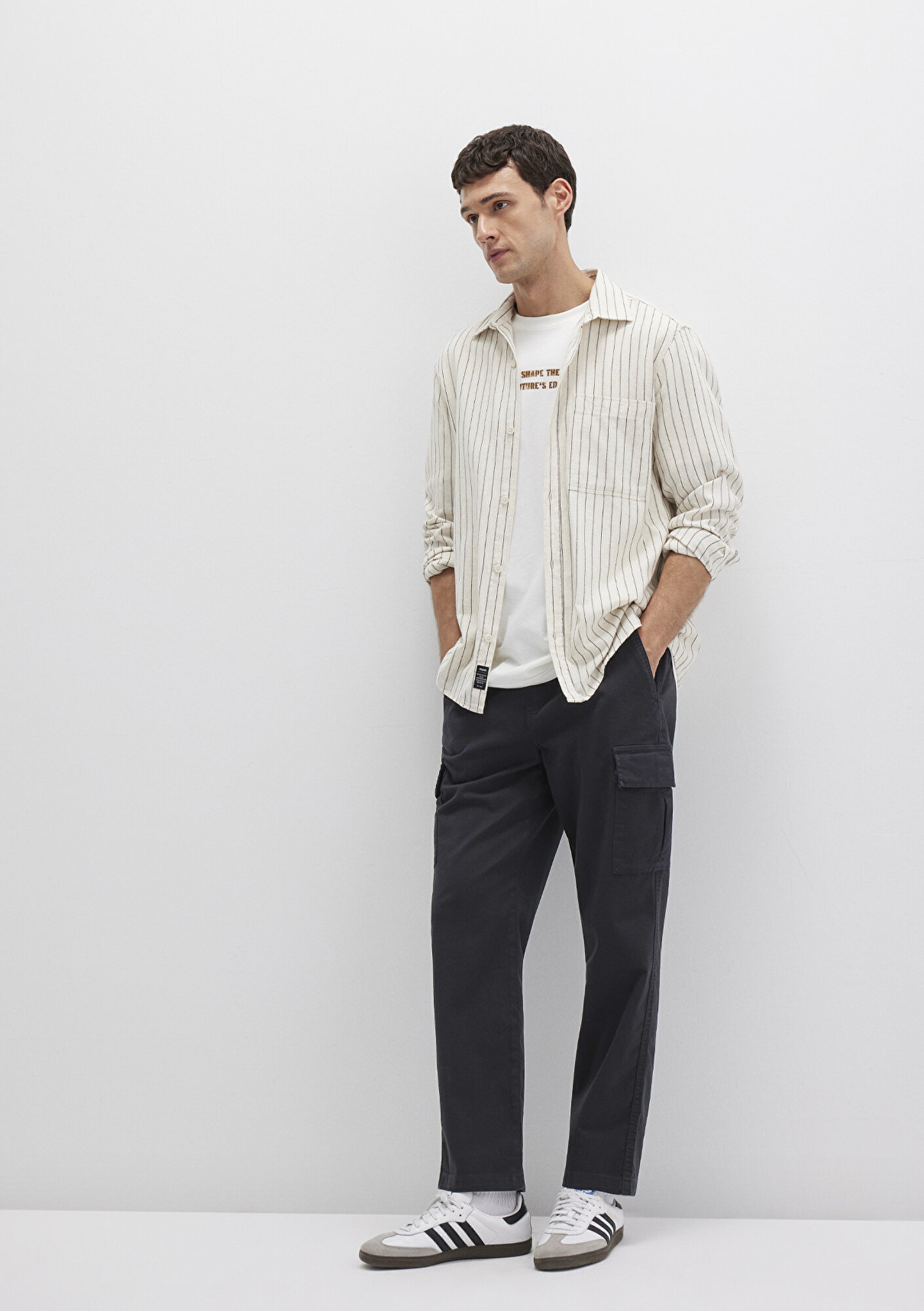  Mavi Siyah Kargo Pantolon 0010552-71379