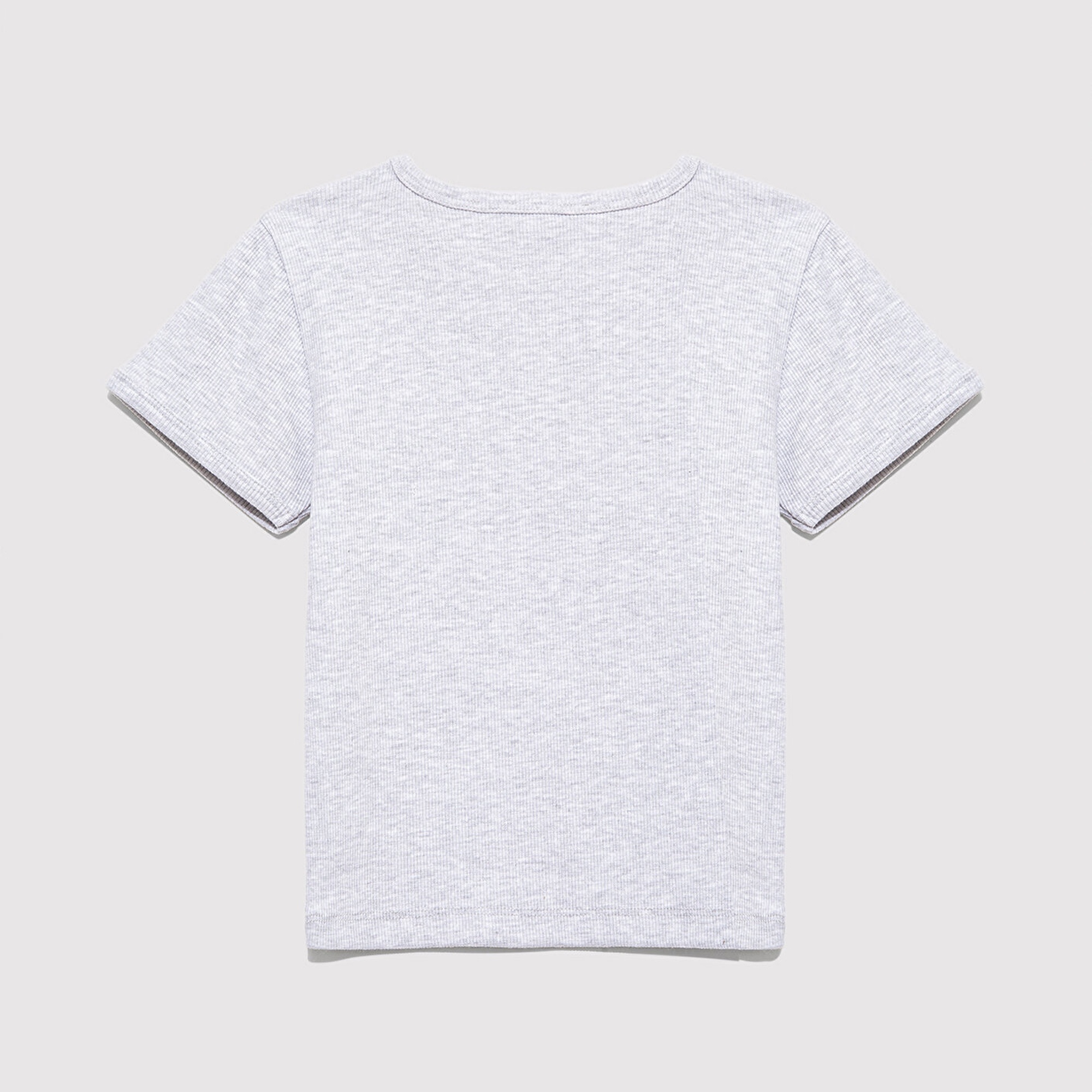 Mavi Mavi Logo Baskılı Gri Tişört Fitted / Vücuda Oturan Kesim 7610350-88467