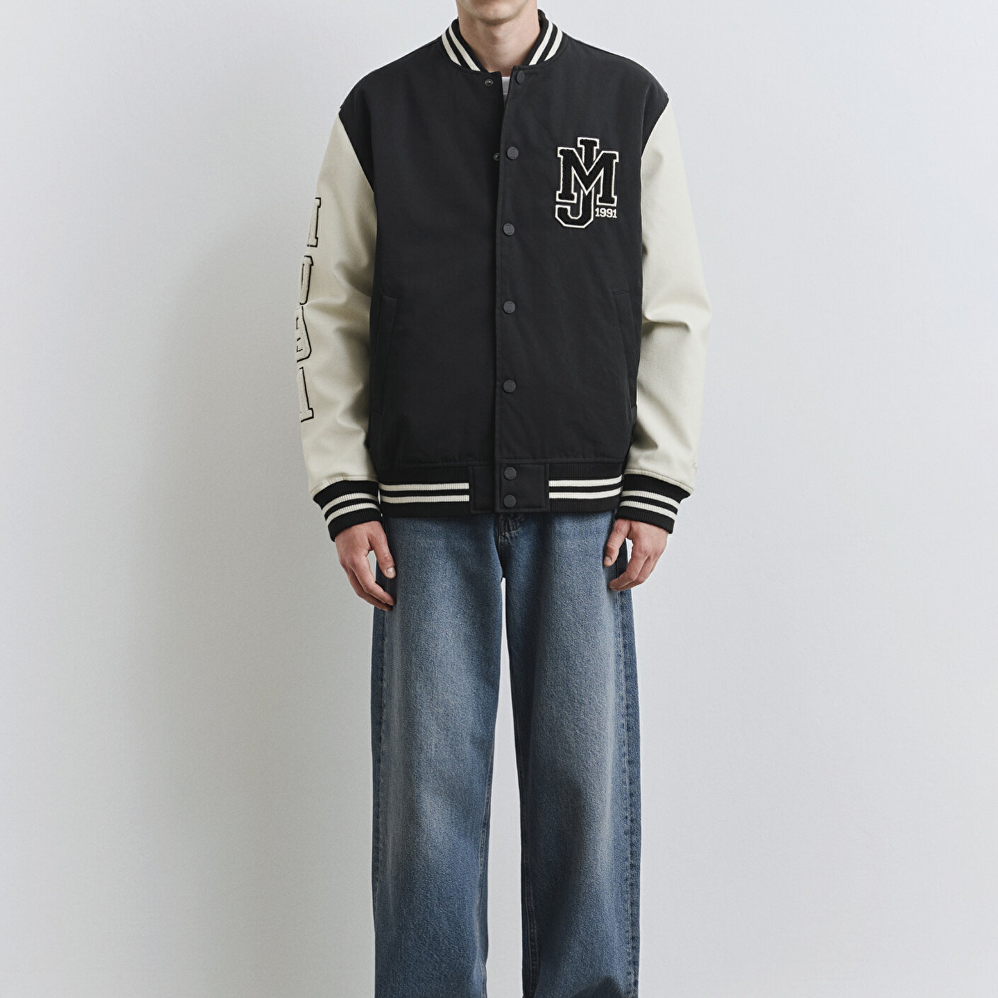 Mavi Mavi Baskılı Kolej Ceket 0110326-900