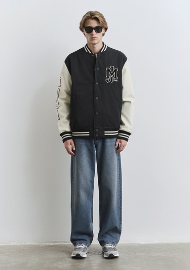  Mavi Mavi Baskılı Kolej Ceket 0110326-900