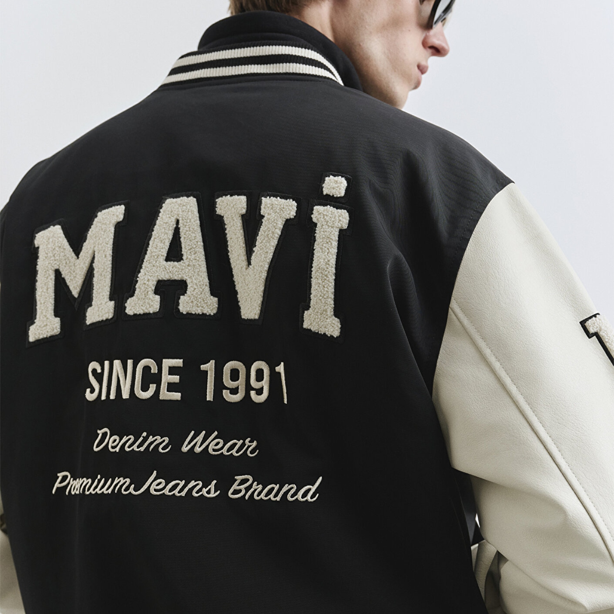 Mavi Mavi Baskılı Kolej Ceket 0110326-900