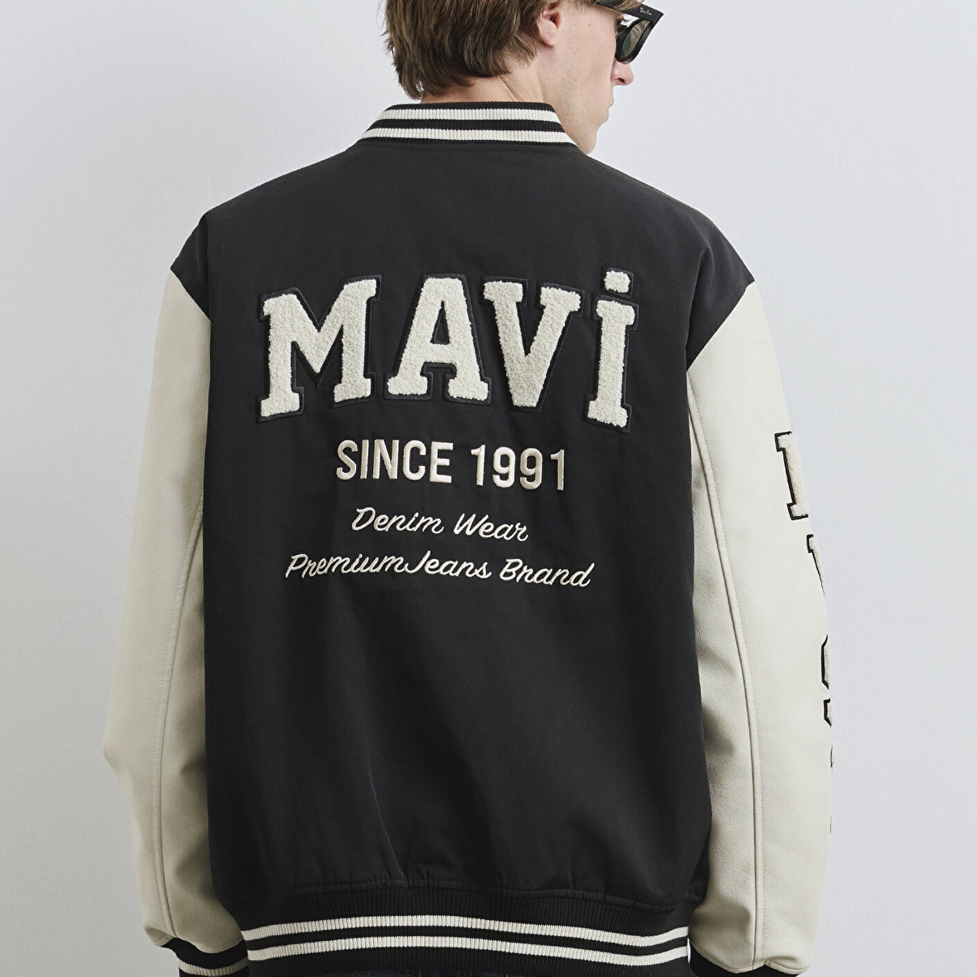 Mavi Mavi Baskılı Kolej Ceket 0110326-900