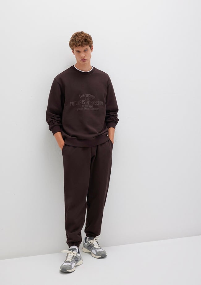  Mavi Kahverengi Eşofman Altı 0010542-88083