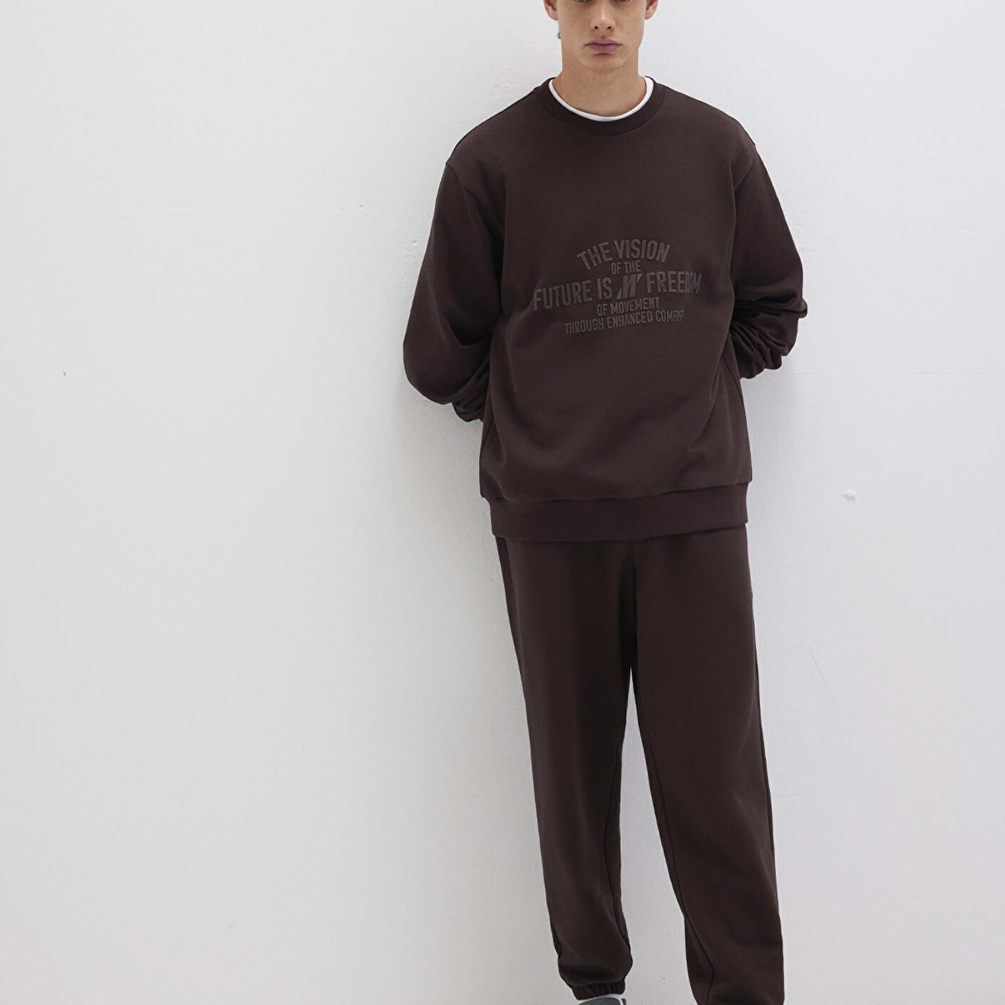 Mavi Kahverengi Eşofman Altı 0010542-88083