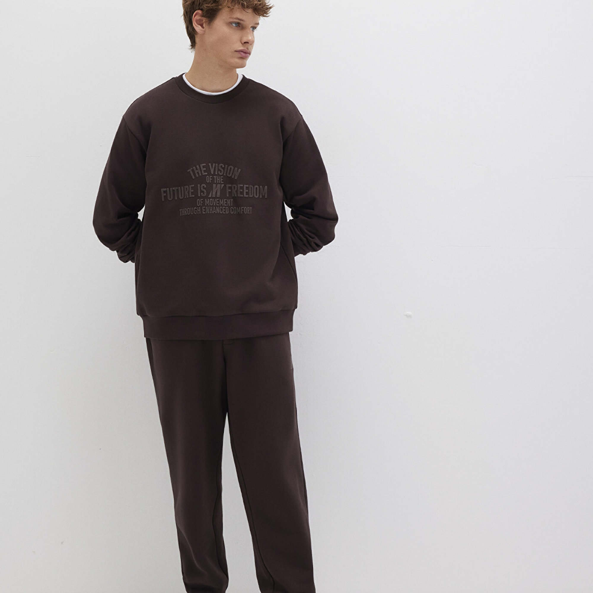 Mavi Kahverengi Eşofman Altı 0010542-88083