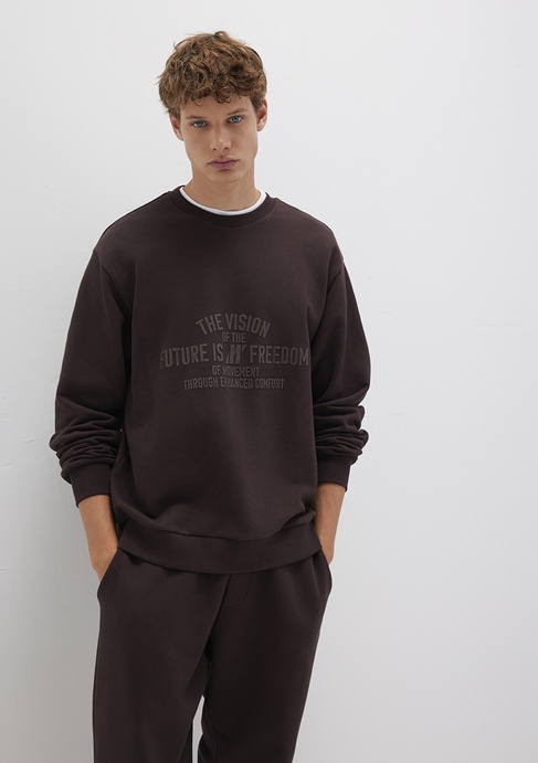  Mavi Kahverengi Sweatshirt 0S10512-88083