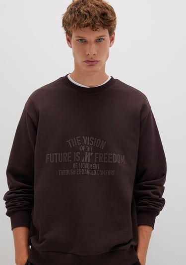  Mavi Kahverengi Sweatshirt 0S10512-88083
