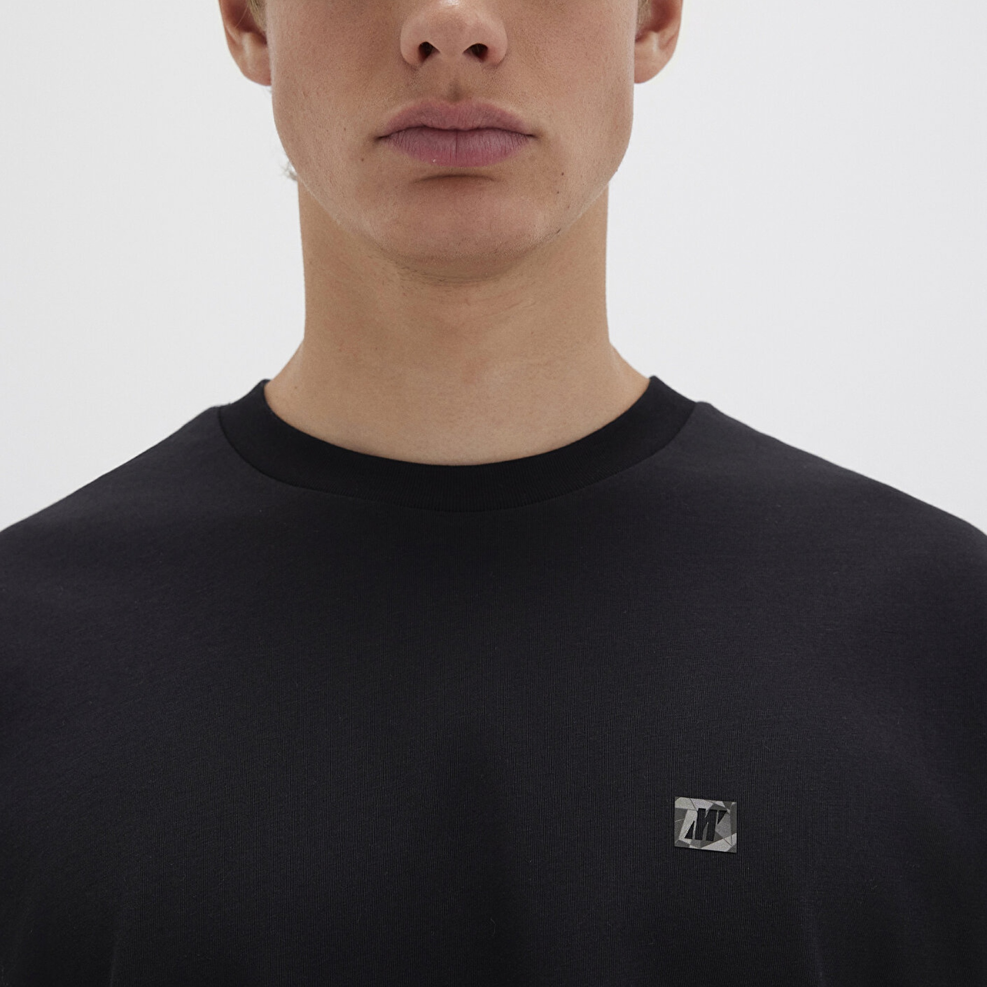 Mavi Pro Baskılı Siyah Tişört Relaxed Fit / Rahat Kesim 0613090-900