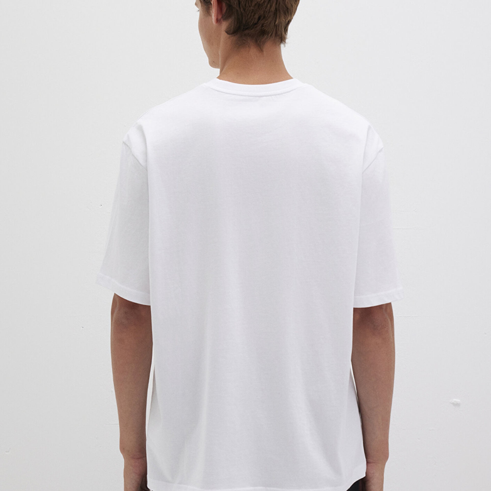 Mavi Pro Baskılı Beyaz Tişört Relaxed Fit / Rahat Kesim 0613090-620