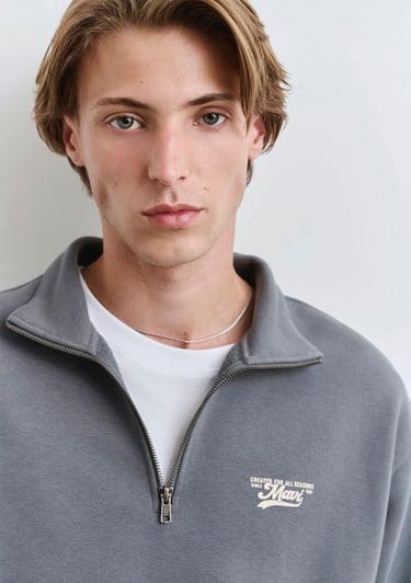  Mavi Lacivert Sweatshirt 0S10465-80776