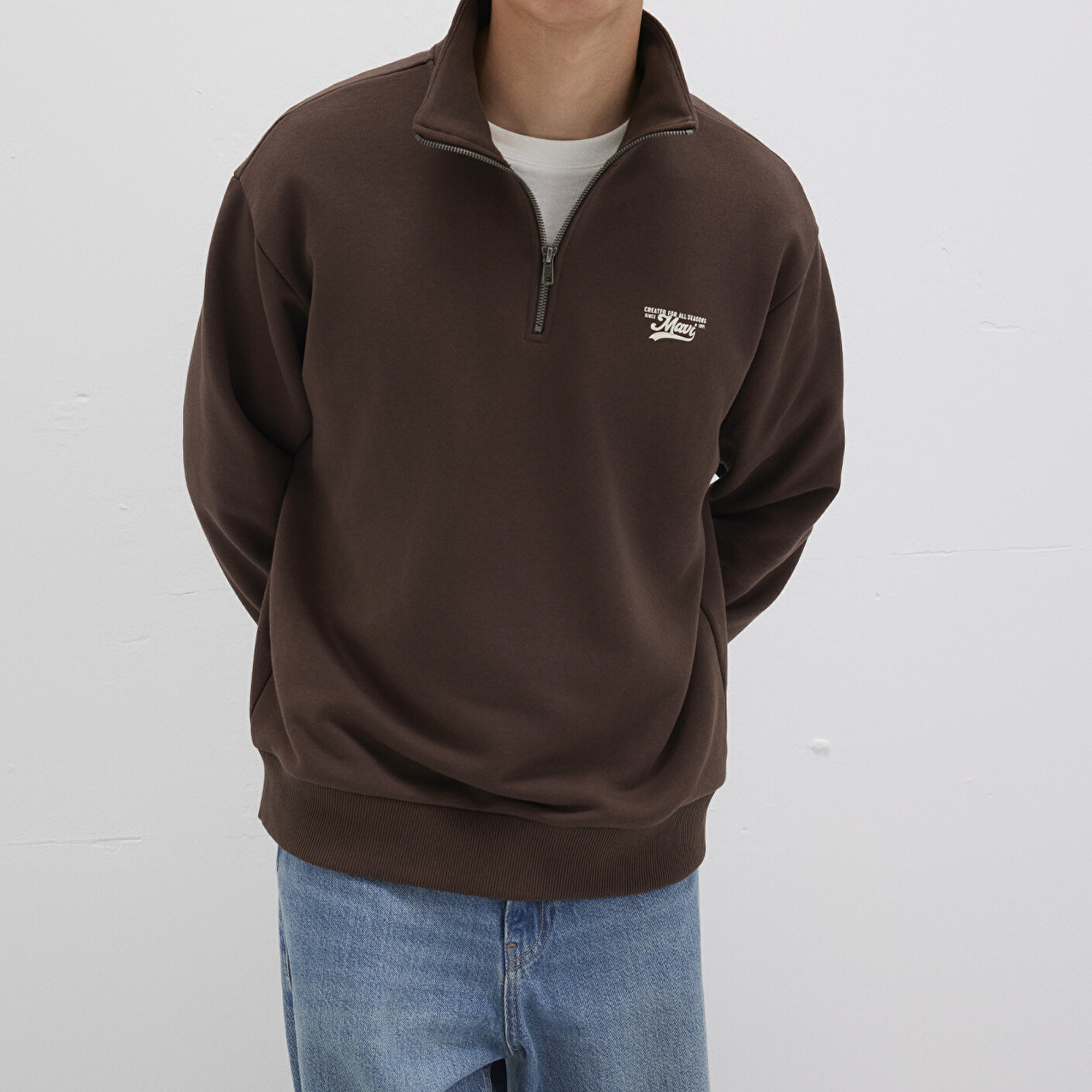 Mavi Kahverengi Sweatshirt 0S10465-88067