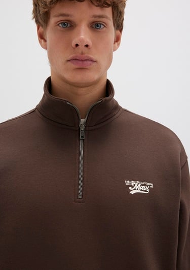  Mavi Kahverengi Sweatshirt 0S10465-88067