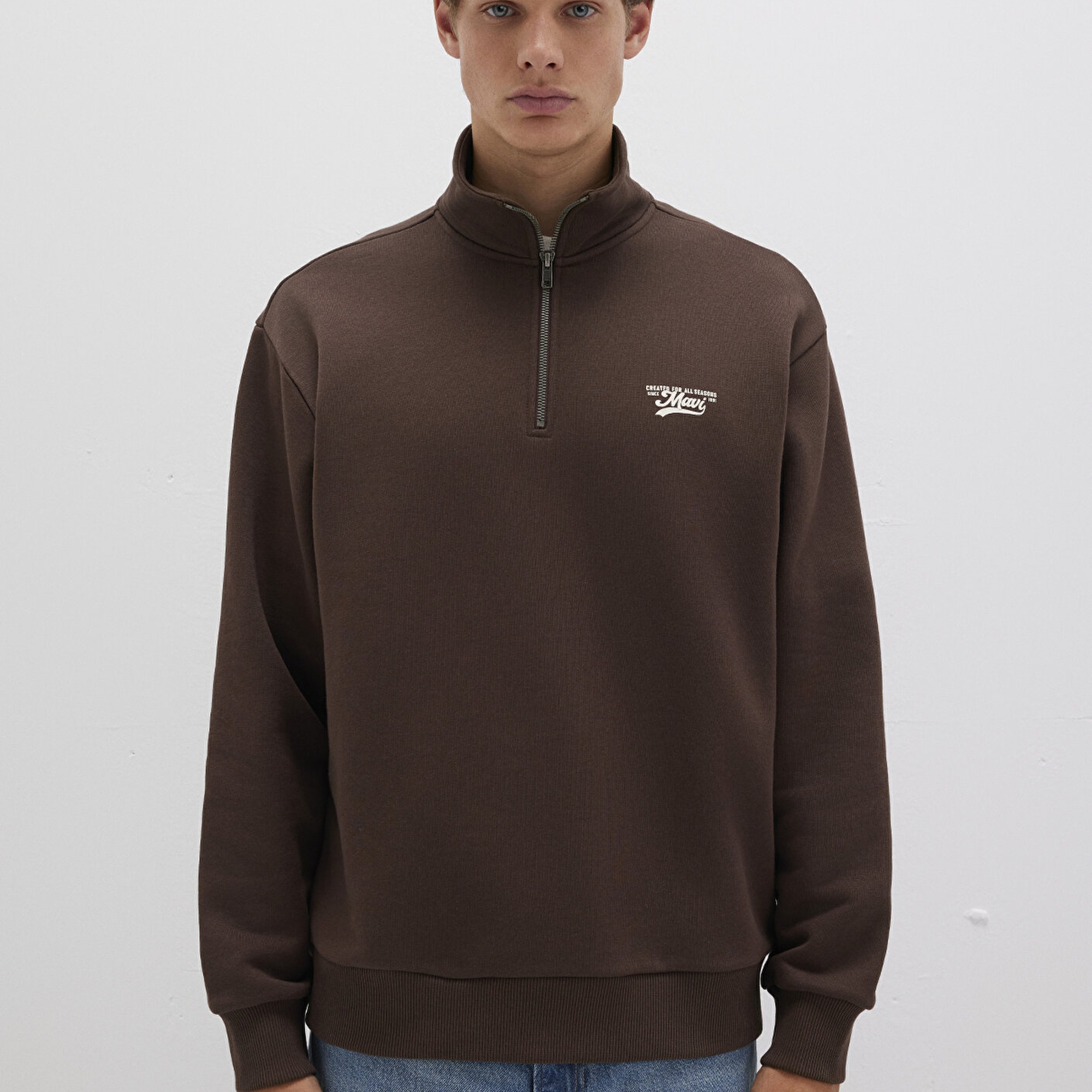 Mavi Kahverengi Sweatshirt 0S10465-88067